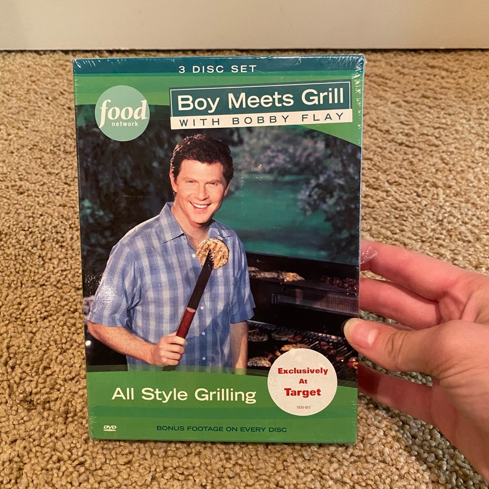 NWT Boy Meets Grill DVD Set